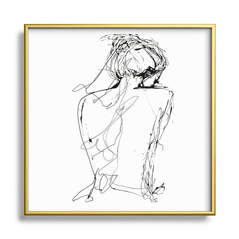 Elodie Bachelier Virginia Metal Square Framed Art Print