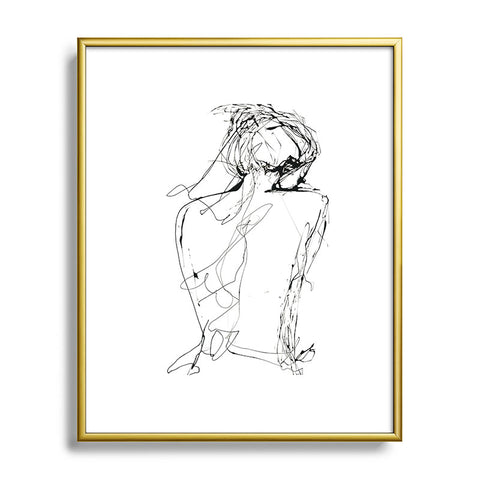 Elodie Bachelier Virginia Metal Framed Art Print