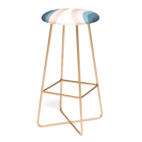 Emanuela Carratoni 70s Rainbow Bar Stool