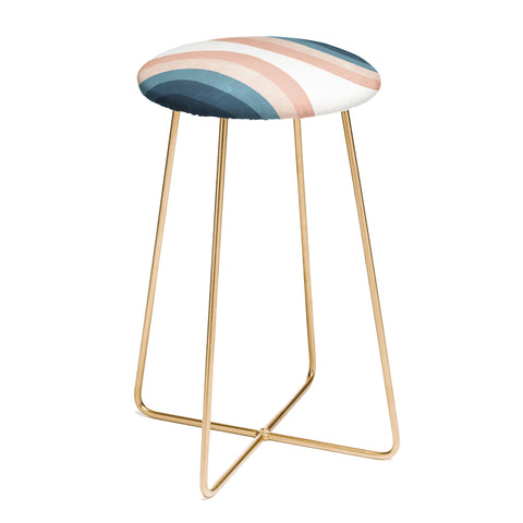 Emanuela Carratoni 70s Rainbow Counter Stool