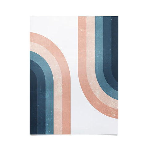 Emanuela Carratoni 70s Rainbow Poster