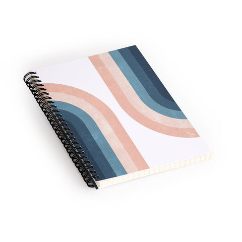 Emanuela Carratoni 70s Rainbow Spiral Notebook