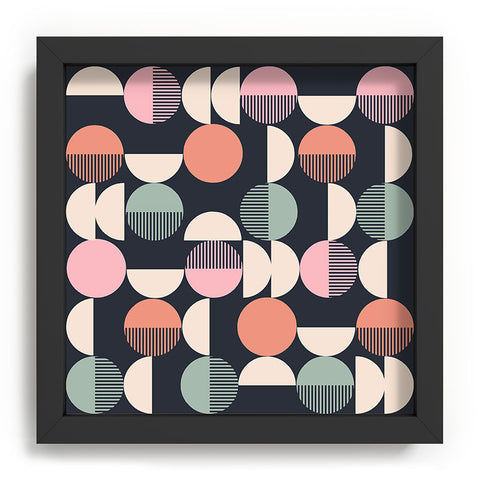 Emanuela Carratoni Abstract Moon Pattern Recessed Framing Square