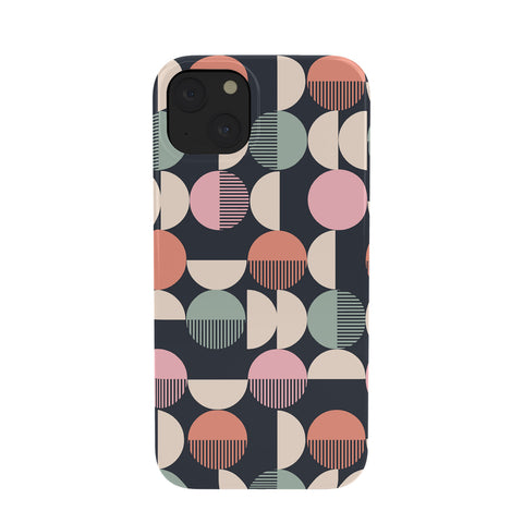 Emanuela Carratoni Abstract Moon Pattern Phone Case