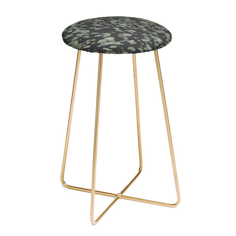 Emanuela Carratoni Abstract Paintbrushes Counter Stool