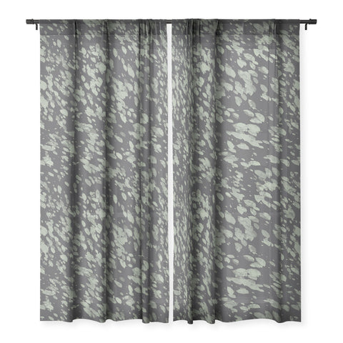 Emanuela Carratoni Abstract Paintbrushes Sheer Non Repeat