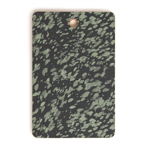 Emanuela Carratoni Abstract Paintbrushes Cutting Board Rectangle