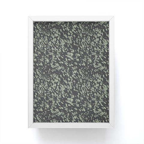 Emanuela Carratoni Abstract Paintbrushes Framed Mini Art Print