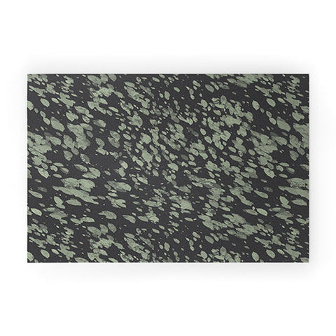 Emanuela Carratoni Abstract Paintbrushes Welcome Mat