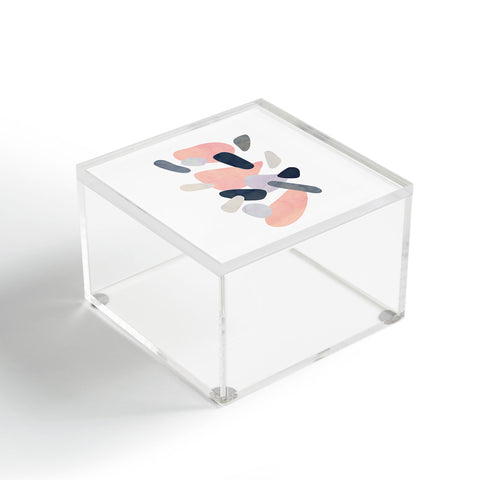 Emanuela Carratoni Abstract Pastel Terrazzo Acrylic Box