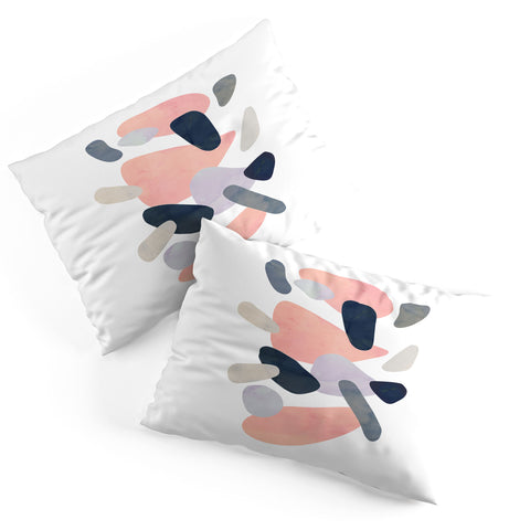 Emanuela Carratoni Abstract Pastel Terrazzo Pillow Shams