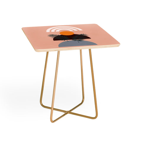 Emanuela Carratoni Abstract Sunset Side Table