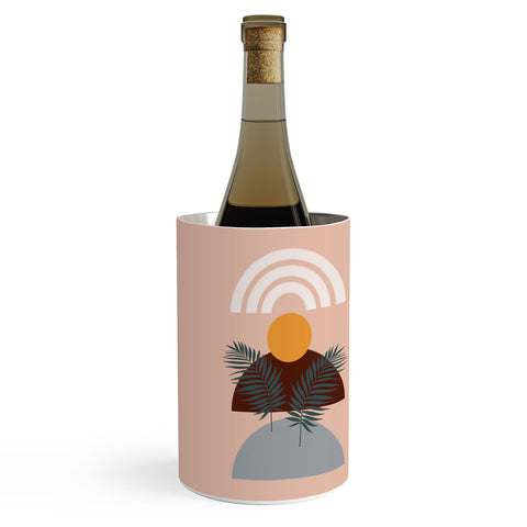 Emanuela Carratoni Abstract Sunset Wine Chiller