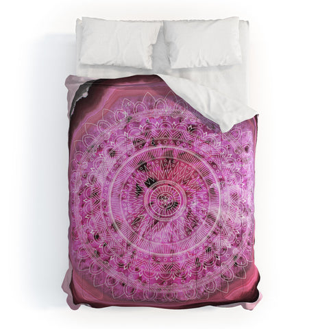 Emanuela Carratoni Agate Mandala Comforter