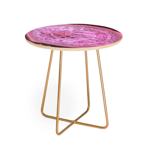 Emanuela Carratoni Agate Mandala Round Side Table
