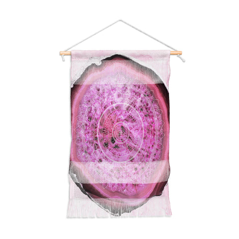 Emanuela Carratoni Agate Mandala Wall Hanging Portrait