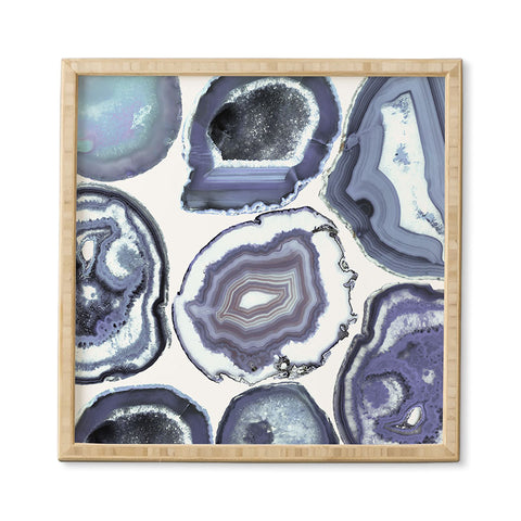 Emanuela Carratoni Agate Rhapsody Framed Wall Art