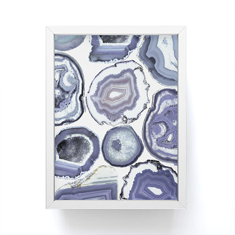 Emanuela Carratoni Agate Rhapsody Framed Mini Art Print