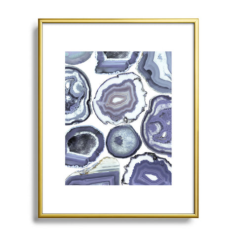 Emanuela Carratoni Agate Rhapsody Metal Framed Art Print