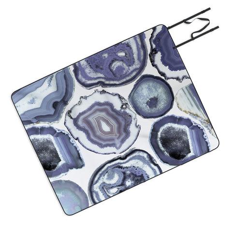 Emanuela Carratoni Agate Rhapsody Picnic Blanket