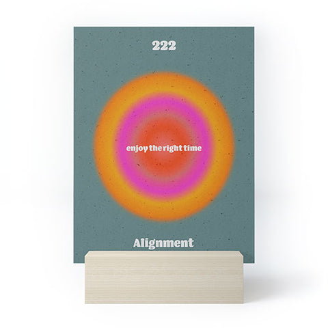 Emanuela Carratoni Angel Numbers Alignment 222 Mini Art Print