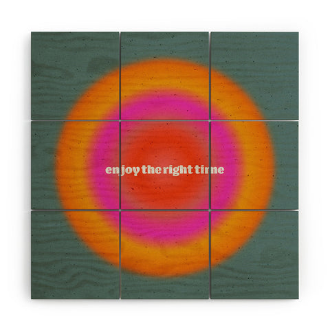 Emanuela Carratoni Angel Numbers Alignment 222 Wood Wall Mural