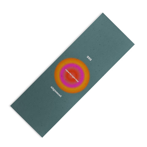 Emanuela Carratoni Angel Numbers Alignment 222 Yoga Mat