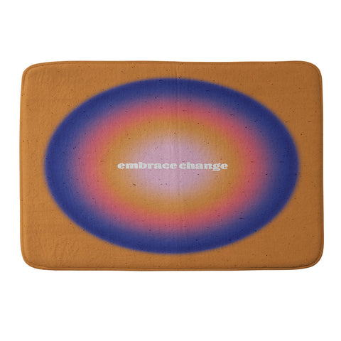 Emanuela Carratoni Angel Numbers Change 555 Memory Foam Bath Mat