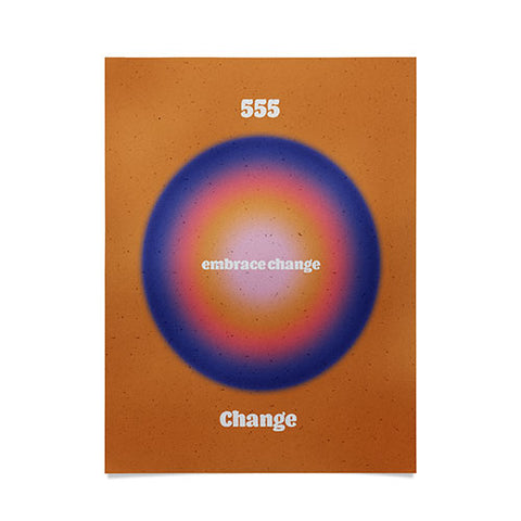 Emanuela Carratoni Angel Numbers Change 555 Poster