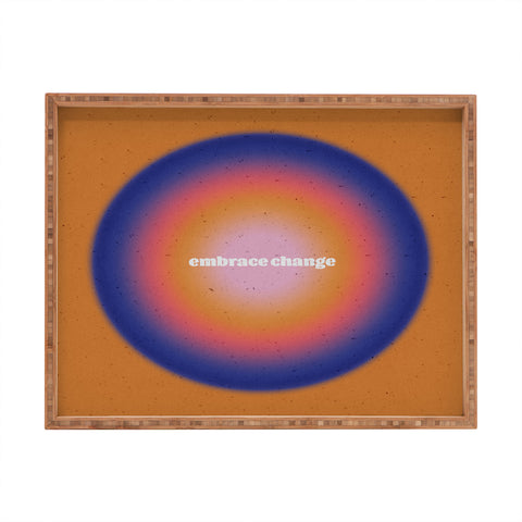 Emanuela Carratoni Angel Numbers Change 555 Rectangular Tray