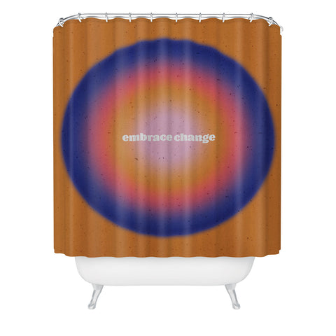 Emanuela Carratoni Angel Numbers Change 555 Shower Curtain