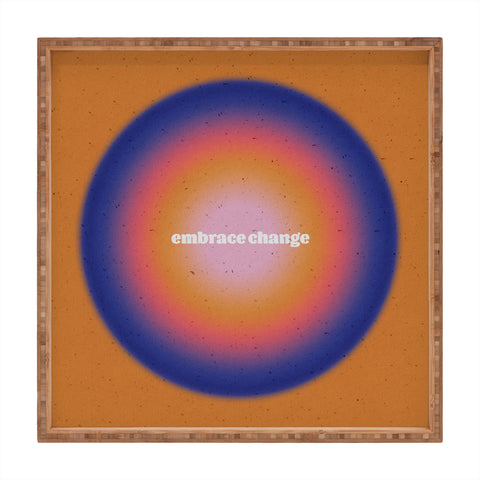 Emanuela Carratoni Angel Numbers Change 555 Square Tray