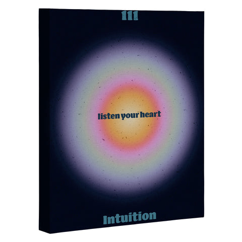 Emanuela Carratoni Angel Numbers Intuition 111 Art Canvas