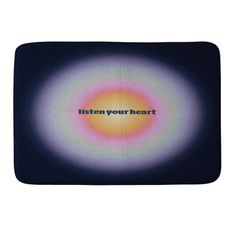 Emanuela Carratoni Angel Numbers Intuition 111 Memory Foam Bath Mat