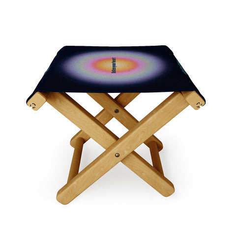 Emanuela Carratoni Angel Numbers Intuition 111 Folding Stool