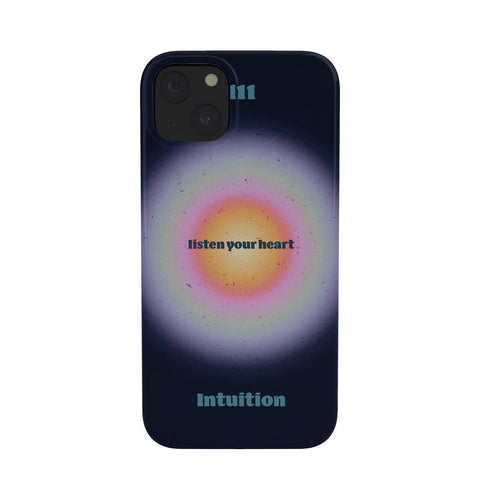 Emanuela Carratoni Angel Numbers Intuition 111 Phone Case