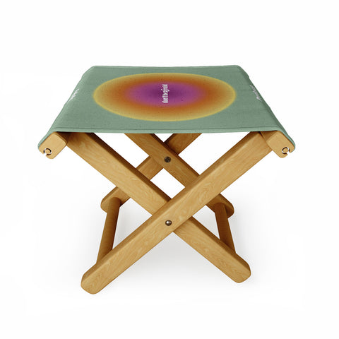 Emanuela Carratoni Angel Numbers Protect 444 Folding Stool