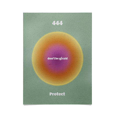 Emanuela Carratoni Angel Numbers Protect 444 Poster