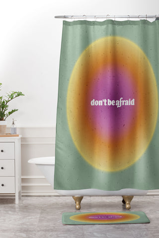 Emanuela Carratoni Angel Numbers Protect 444 Shower Curtain And Mat