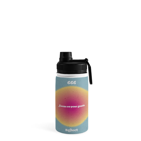 Emanuela Carratoni Angel Numbers Reflect 666 Water Bottle