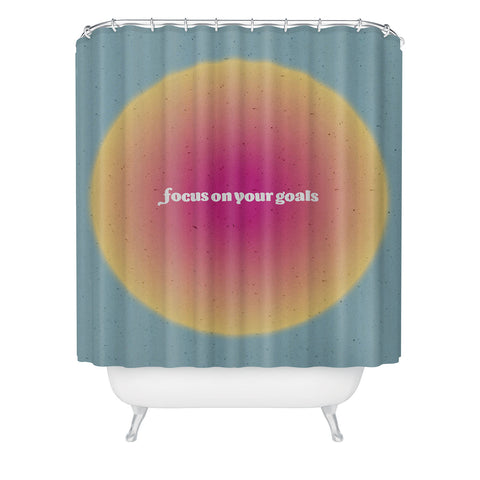 Emanuela Carratoni Angel Numbers Reflect 666 Shower Curtain