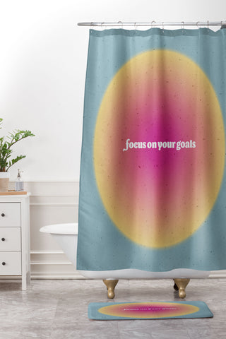Emanuela Carratoni Angel Numbers Reflect 666 Shower Curtain And Mat