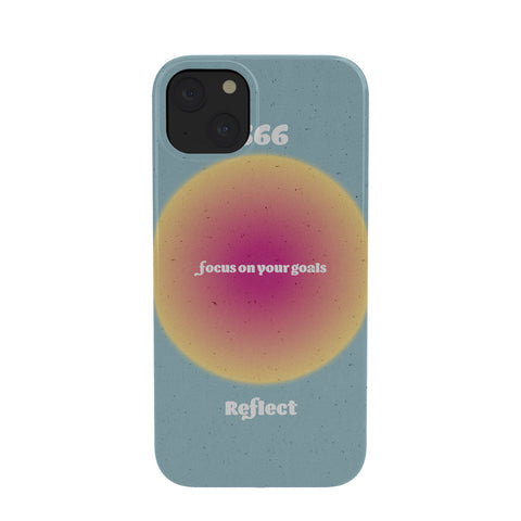 Emanuela Carratoni Angel Numbers Reflect 666 Phone Case