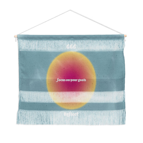 Emanuela Carratoni Angel Numbers Reflect 666 Wall Hanging Landscape