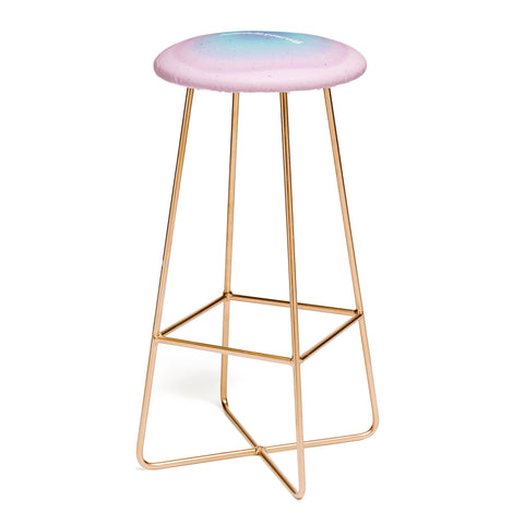 Emanuela Carratoni Angel Numbers Support 333 Bar Stool