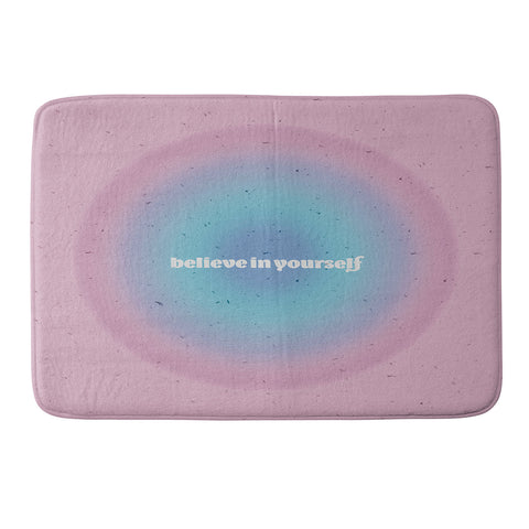 Emanuela Carratoni Angel Numbers Support 333 Memory Foam Bath Mat