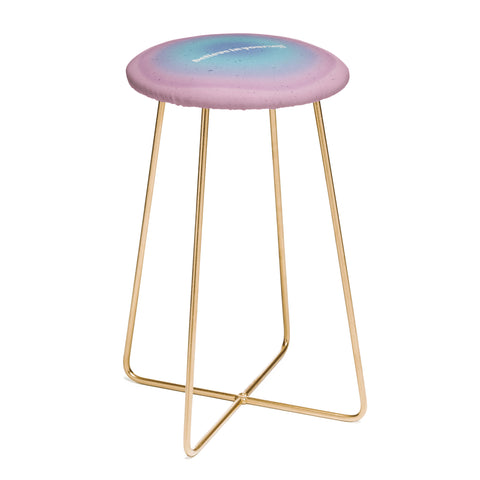 Emanuela Carratoni Angel Numbers Support 333 Counter Stool