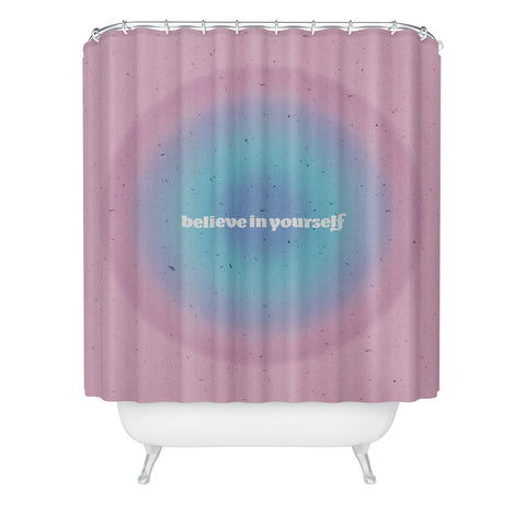 Emanuela Carratoni Angel Numbers Support 333 Shower Curtain