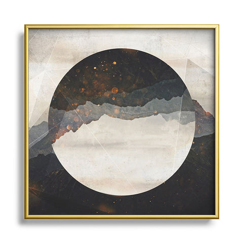 Emanuela Carratoni Another World Metal Square Framed Art Print