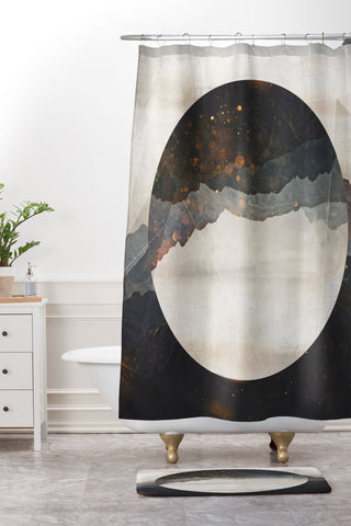 Emanuela Carratoni Another World Shower Curtain And Mat